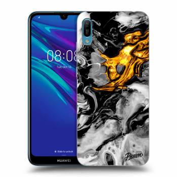Tok az alábbi mobiltelefonokra Huawei Y6 2019 - Black Gold 2