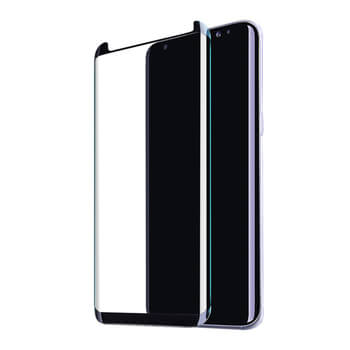 3D üvegfólia az alábbi mobiltelefonokra Samsung Galaxy S8 G950F - fekete
