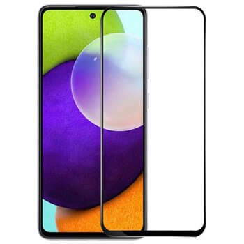 3x Picasee 3D üvegfólia kerettel az alábbi mobiltelefonokra Samsung Galaxy A52 5G A525F - fekete - 2+1 ingyen
