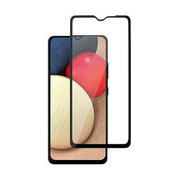 3x 3D üvegfólia kerettel az alábbi mobiltelefonokra Samsung Galaxy A03s A037G - fekete