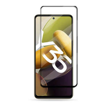 3D üvegfólia kerettel az alábbi mobiltelefonokra Vivo Y36 4G - fekete