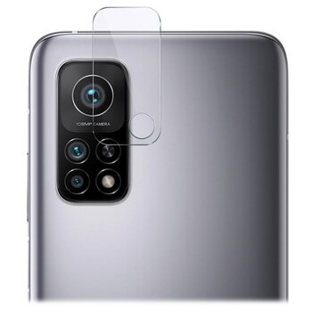 védőüveg a kamera lencséjéhez és a fényképezőgép a Xiaomi Mi 10T Pro