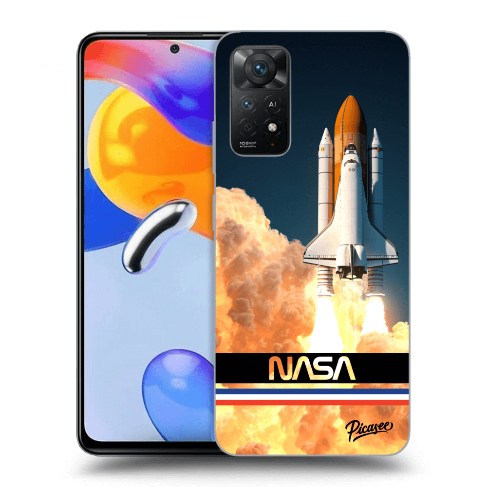 Átlátszó Szilikon Tok Az Alábbi Mobiltelefonokra Xiaomi Redmi Note 11 Pro 5G - Space Shuttle