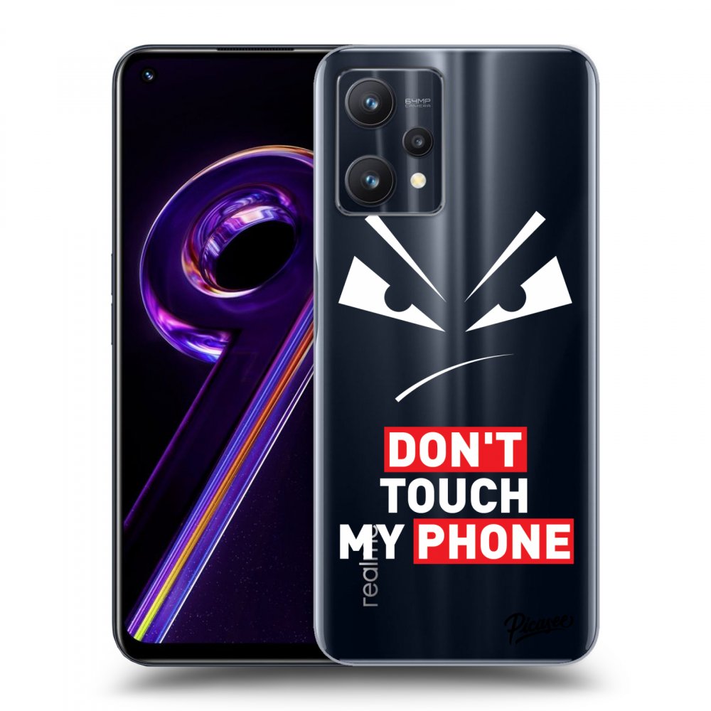 Átlátszó Szilikon Tok Az Alábbi Mobiltelefonokra Realme 9 Pro 5G - Evil Eye - Transparent