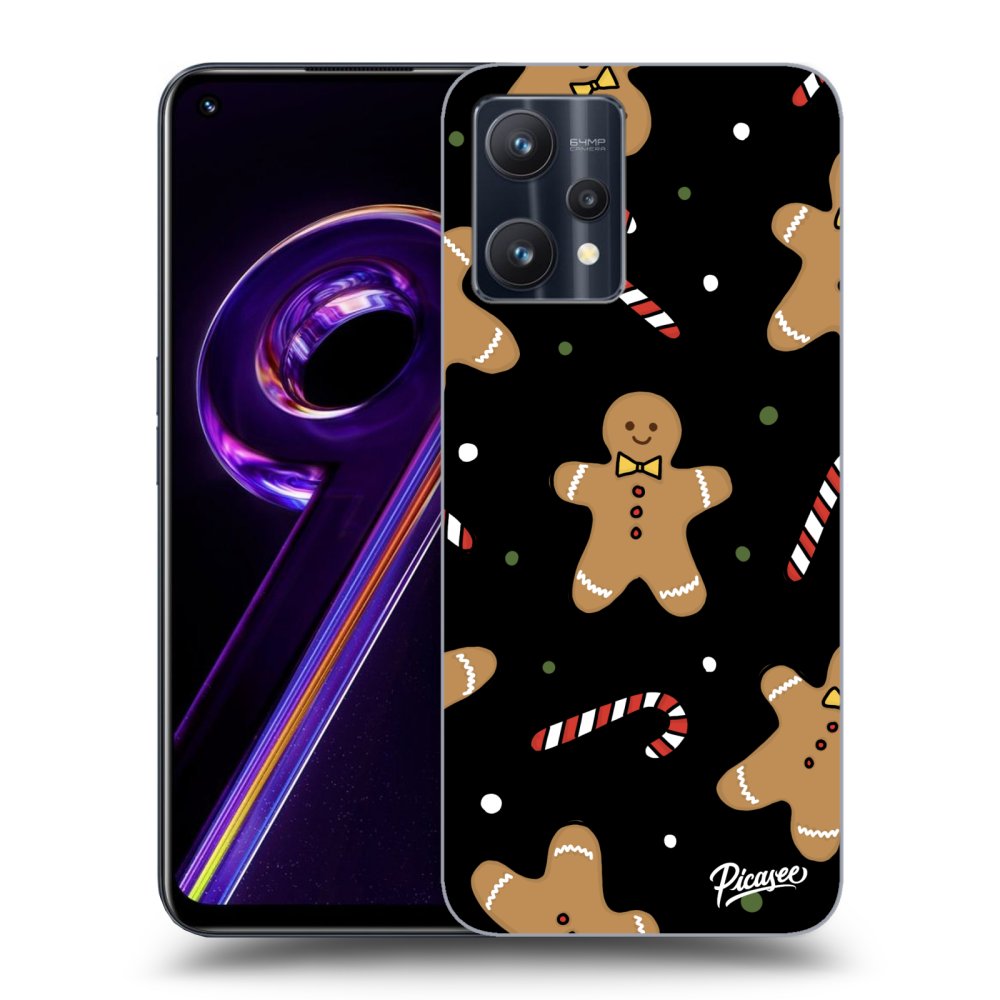 Fekete Szilikon Tok Az Alábbi Mobiltelefonokra Realme 9 Pro 5G - Gingerbread