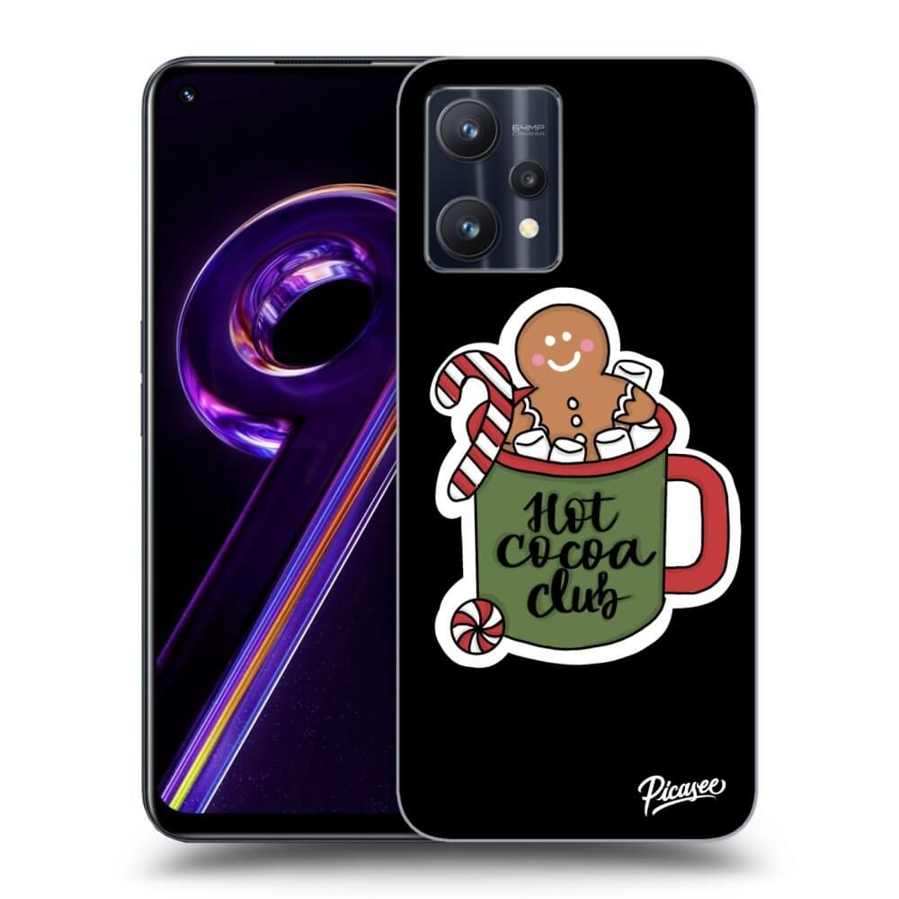 Fekete Szilikon Tok Az Alábbi Mobiltelefonokra Realme 9 Pro 5G - Hot Cocoa Club