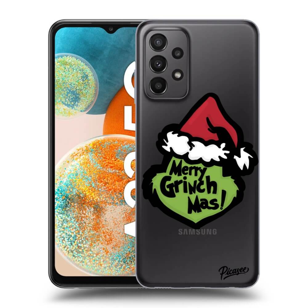 Átlátszó Szilikon Tok Az Alábbi Mobiltelefonokra Samsung Galaxy A23 A235F 4G - Grinch 2