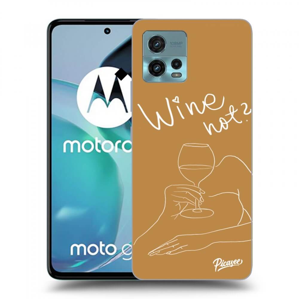 Átlátszó Szilikon Tok Az Alábbi Mobiltelefonokra Motorola Moto G72 - Wine Not