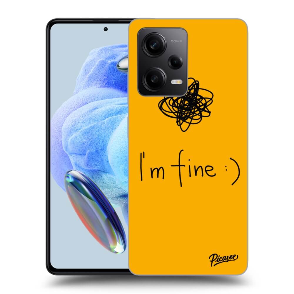 ULTIMATE CASE Xiaomi Redmi Note 12 5G - Készülékre - I Am Fine