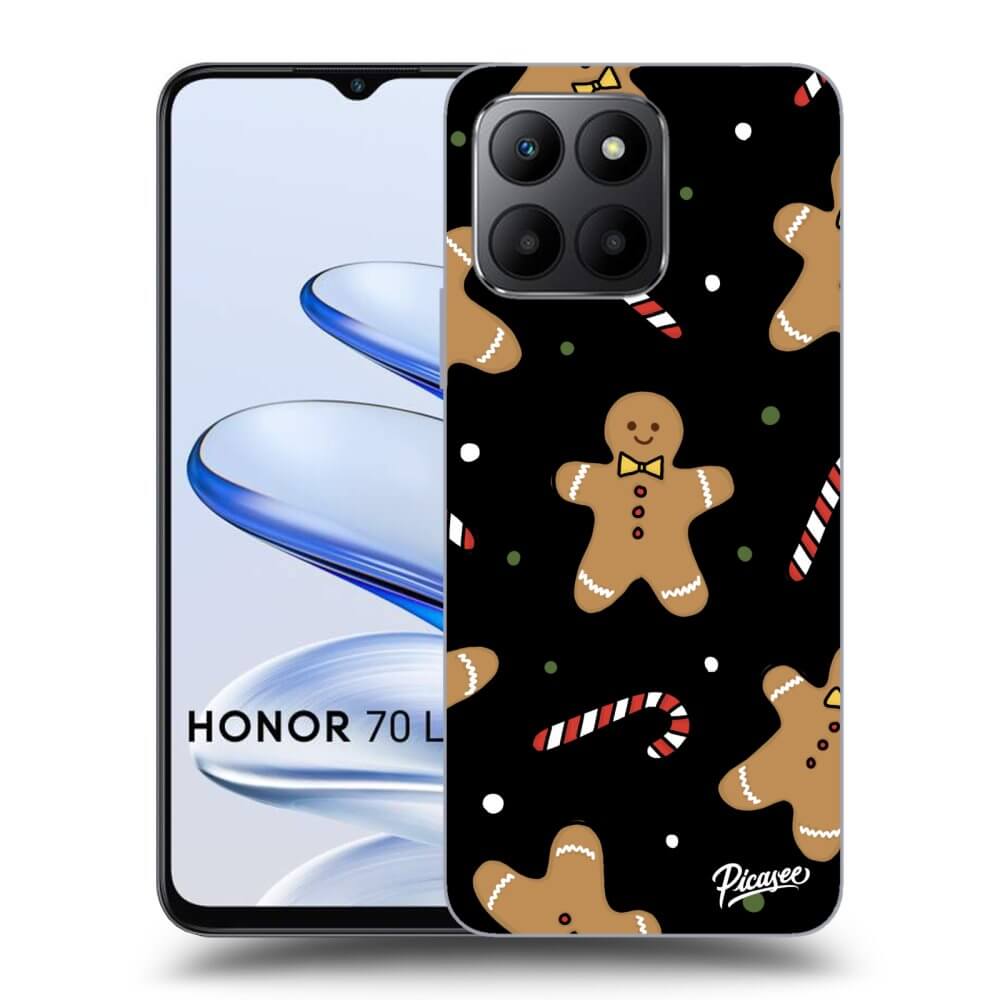 Fekete Szilikon Tok Az Alábbi Mobiltelefonokra Honor 70 Lite - Gingerbread
