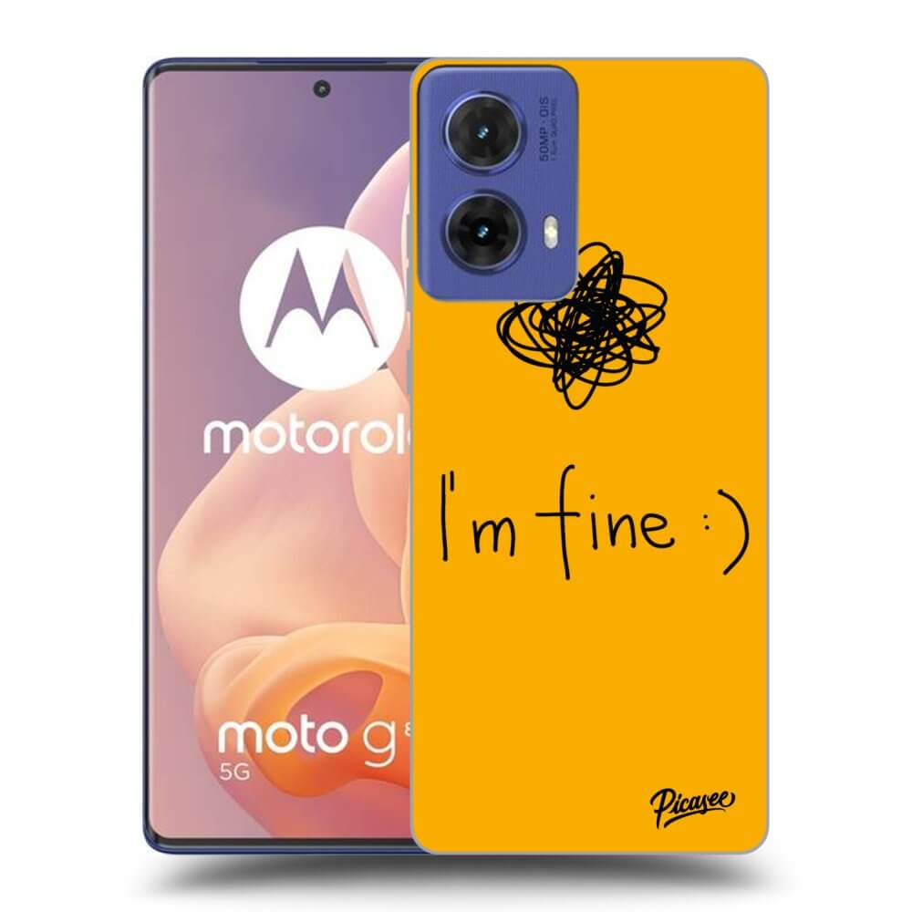 ULTIMATE CASE Motorola Moto G85 - Készülékre - I Am Fine