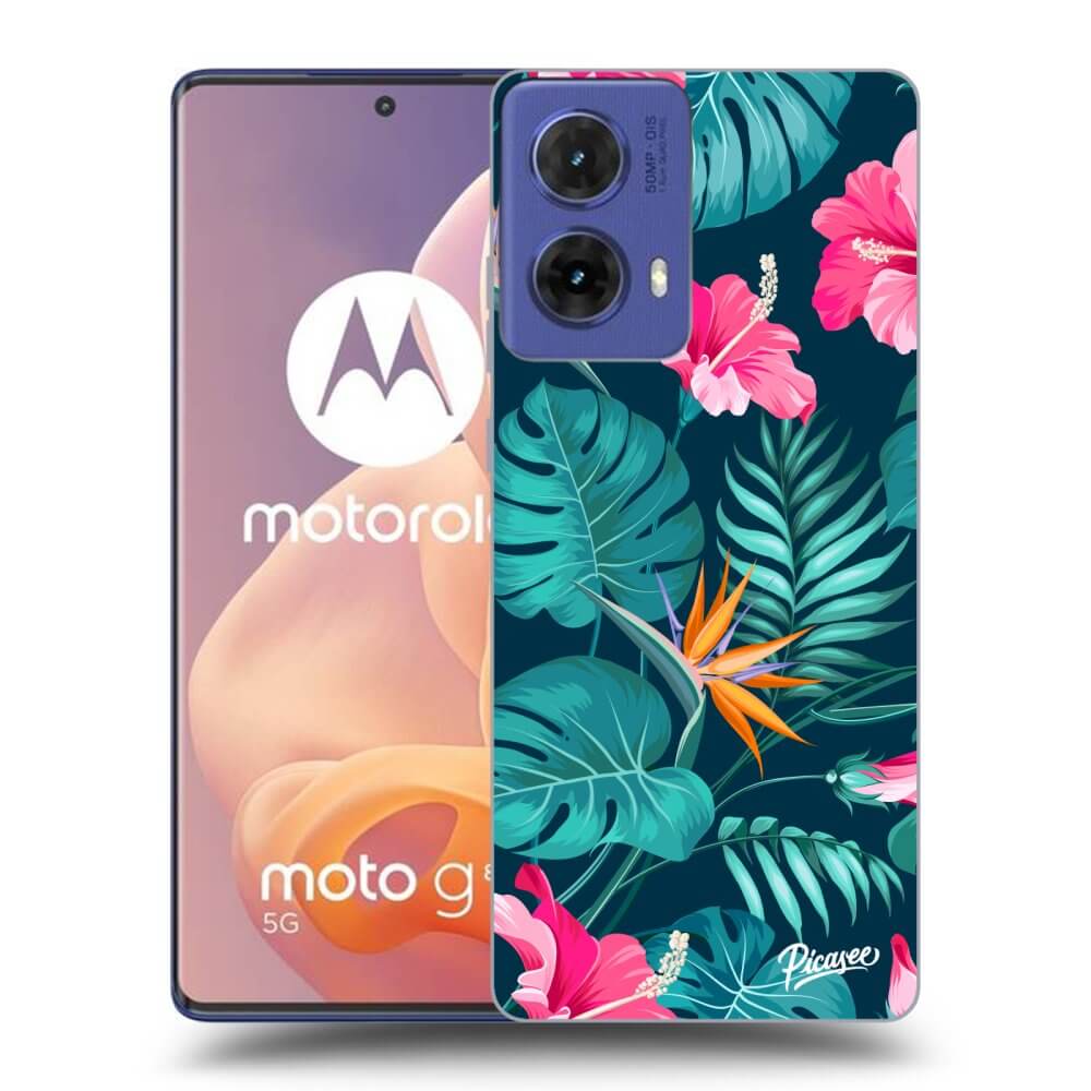 ULTIMATE CASE Motorola Moto G85 - Készülékre - Pink Monstera