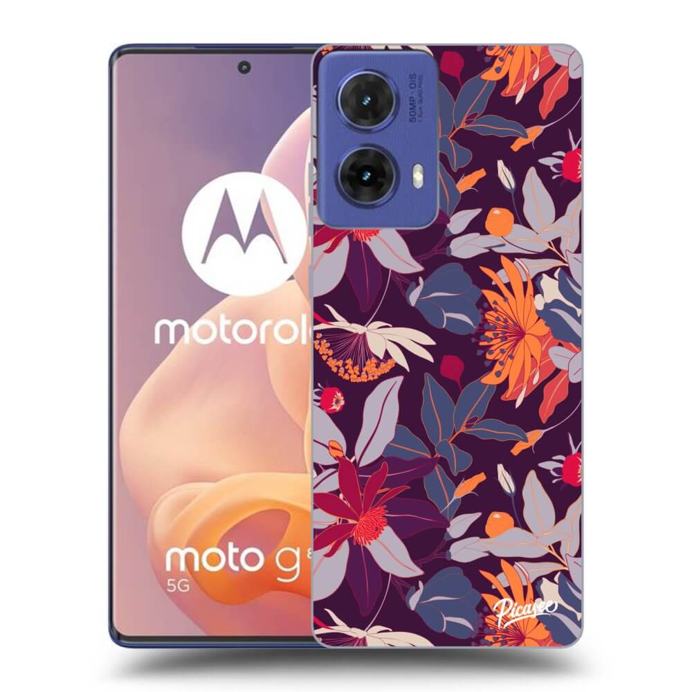 ULTIMATE CASE Motorola Moto G85 - Készülékre - Purple Leaf