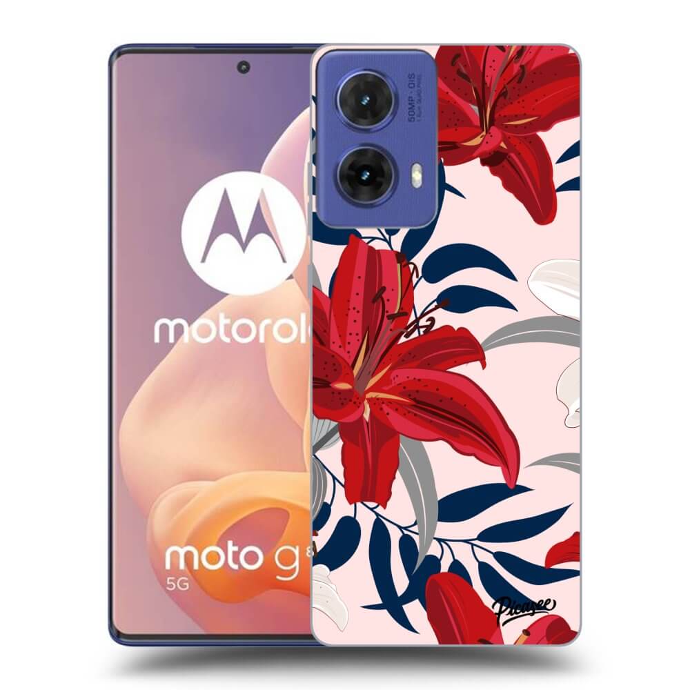 ULTIMATE CASE Motorola Moto G85 - Készülékre - Red Lily