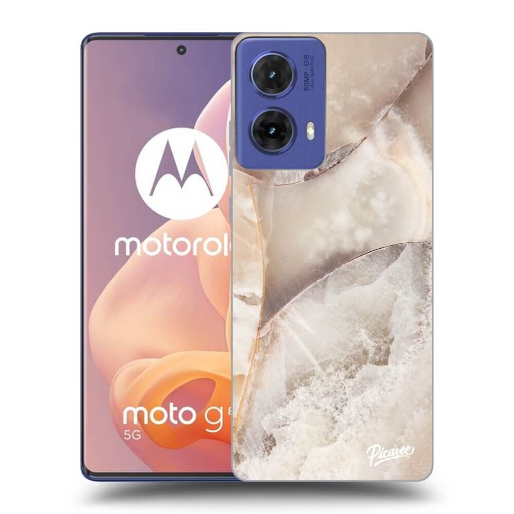 ULTIMATE CASE Motorola Moto G85 - Készülékre - Cream Marble