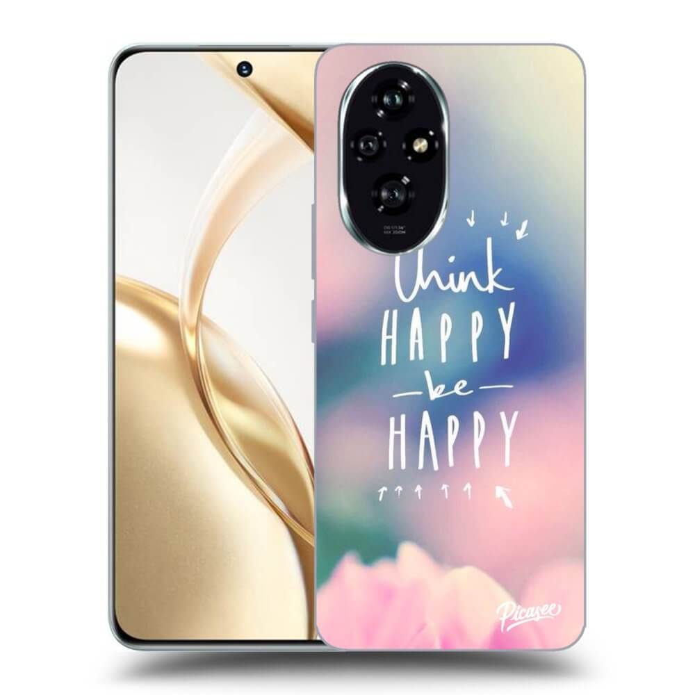 Átlátszó Szilikon Tok Az Alábbi Mobiltelefonokra Honor 200 Pro 5G - Think Happy Be Happy