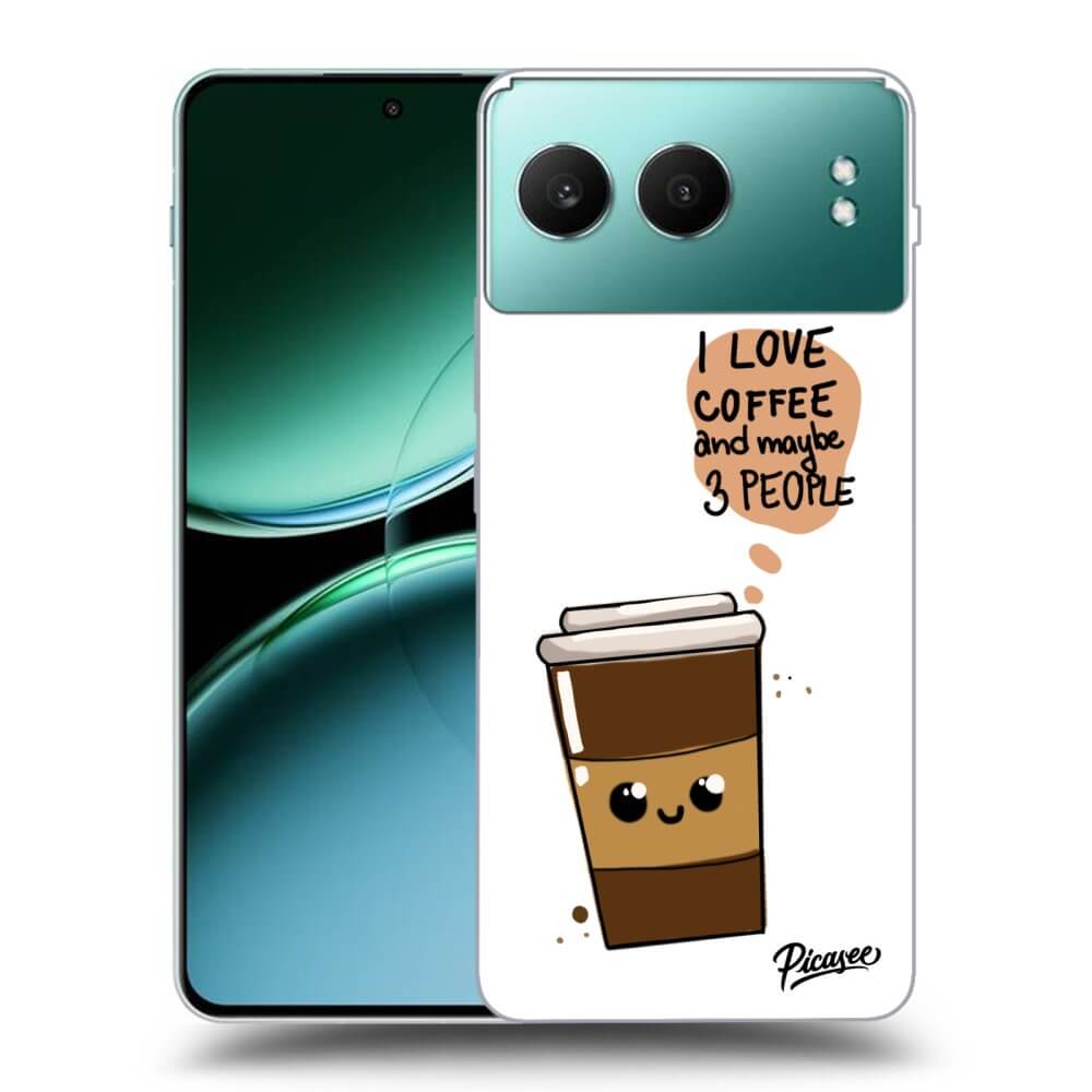 Fekete Szilikon Tok Az Alábbi Mobiltelefonokra OnePlus Nord 4 - Cute Coffee