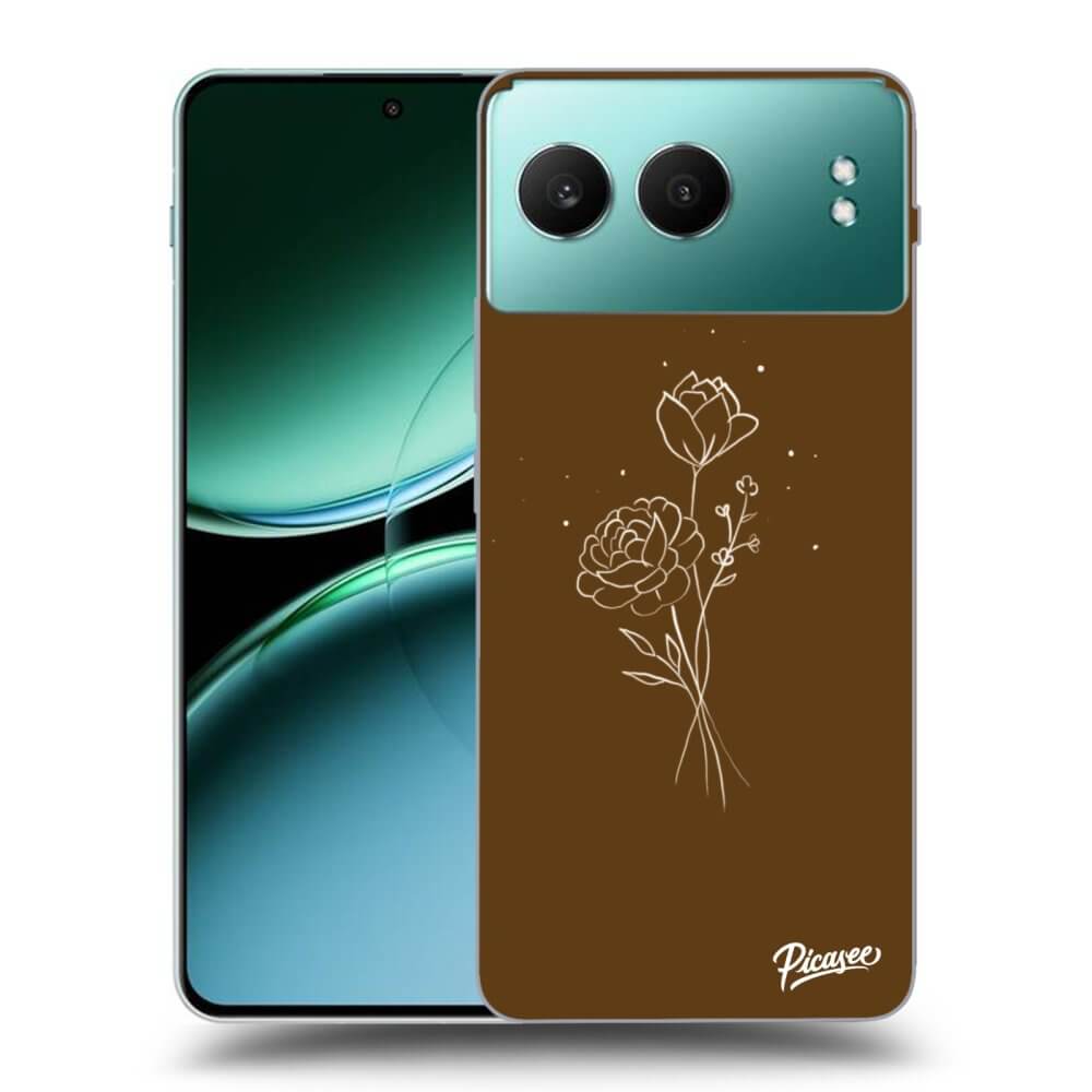 ULTIMATE CASE OnePlus Nord 4 - Készülékre - Brown Flowers