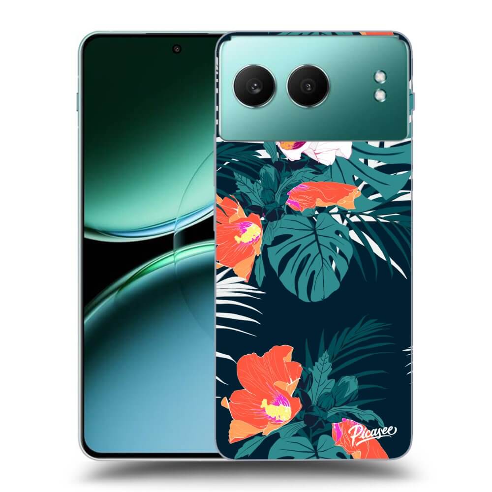 Fekete Szilikon Tok Az Alábbi Mobiltelefonokra OnePlus Nord 4 - Monstera Color