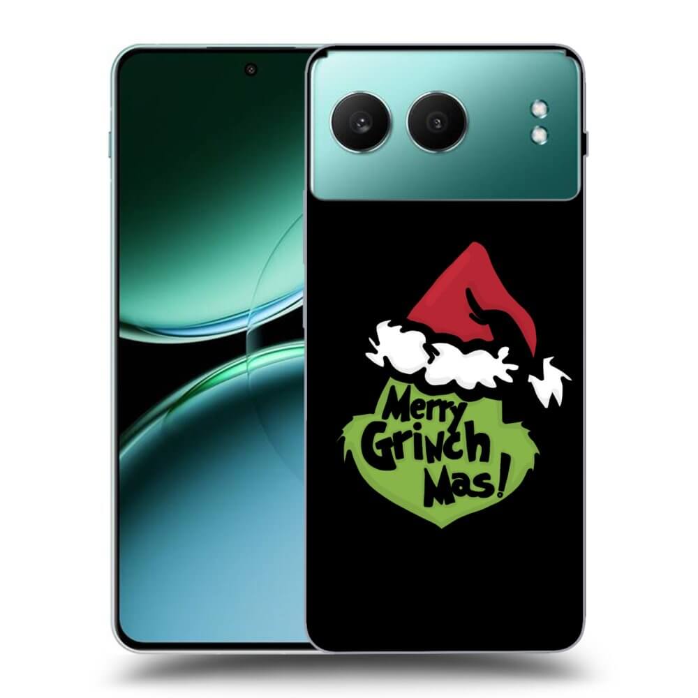 Fekete Szilikon Tok Az Alábbi Mobiltelefonokra OnePlus Nord 4 - Grinch 2