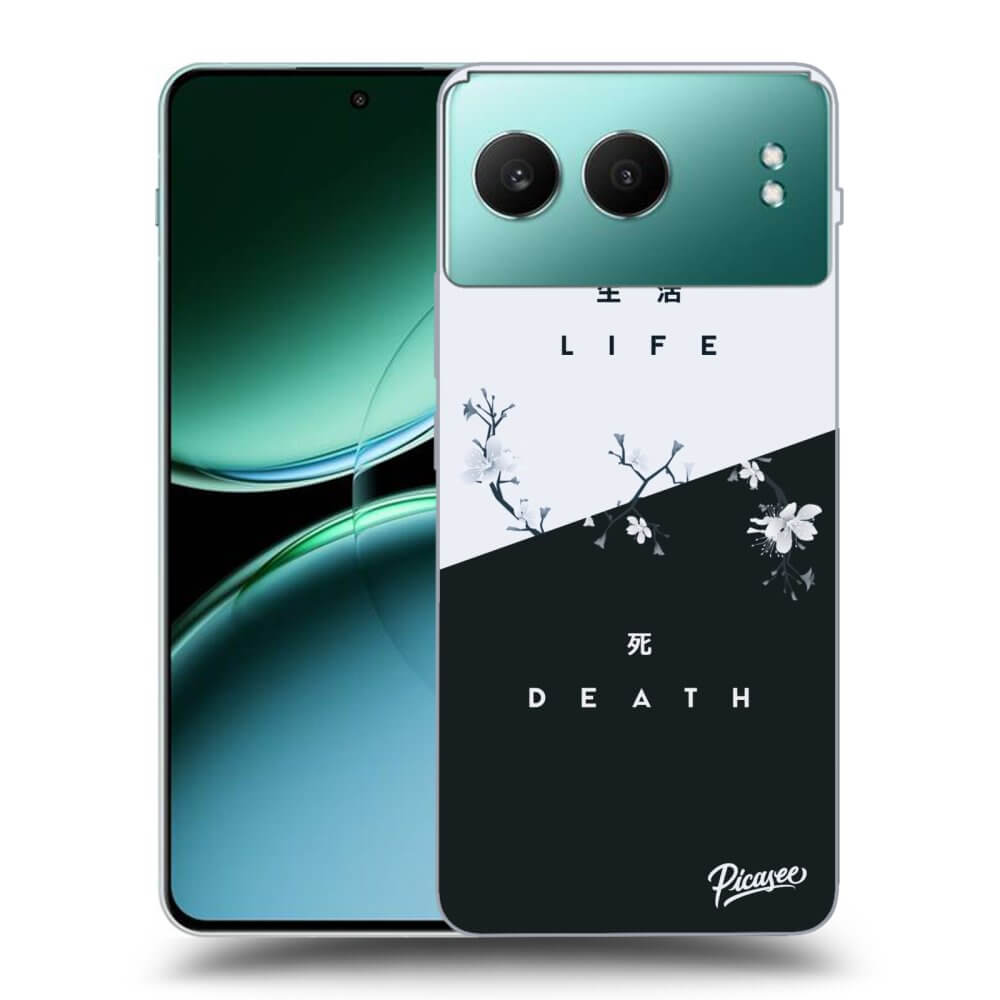 Fekete Szilikon Tok Az Alábbi Mobiltelefonokra OnePlus Nord 4 - Life - Death