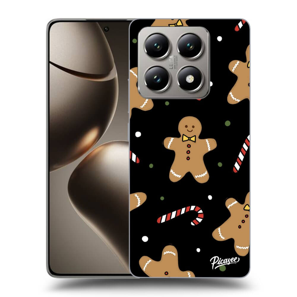 Fekete Szilikon Tok Az Alábbi Mobiltelefonokra Xiaomi 14T - Gingerbread