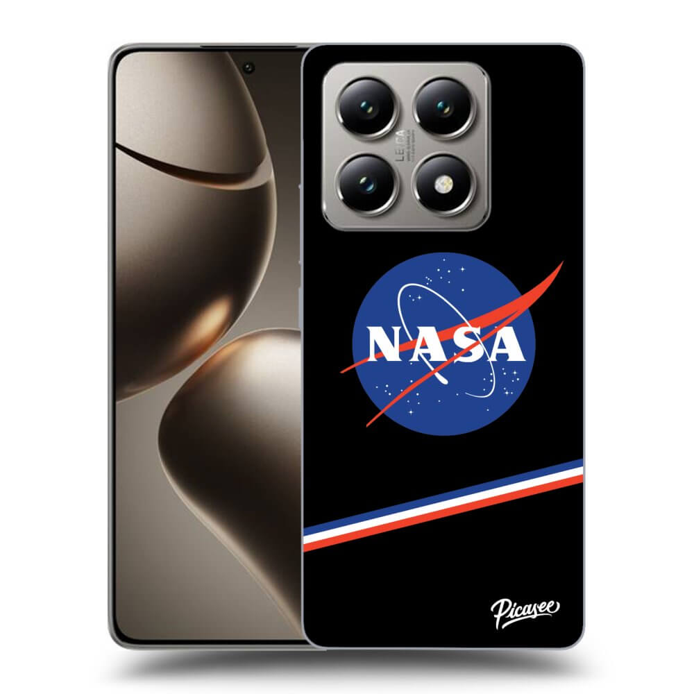 Fekete Szilikon Tok Az Alábbi Mobiltelefonokra Xiaomi 14T Pro - NASA Original