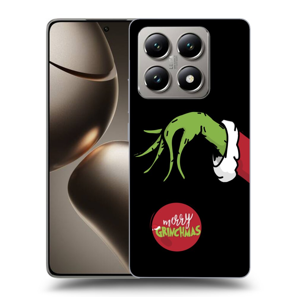 Fekete Szilikon Tok Az Alábbi Mobiltelefonokra Xiaomi 14T Pro - Grinch