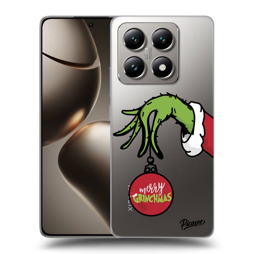 Átlátszó Szilikon Tok Az Alábbi Mobiltelefonokra Xiaomi 14T Pro - Grinch