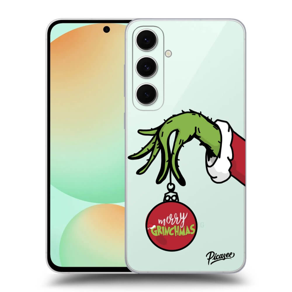 Átlátszó Szilikon Tok Az Alábbi Mobiltelefonokra Samsung Galaxy S24 FE S721B - Grinch