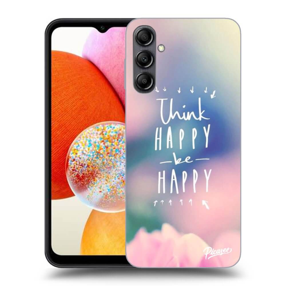 Fekete Szilikon Tok Az Alábbi Mobiltelefonokra Samsung Galaxy A16 5G - Think Happy Be Happy