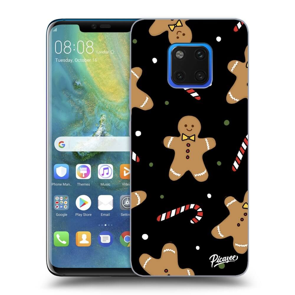 Fekete Szilikon Tok Az Alábbi Mobiltelefonokra Huawei Mate 20 Pro - Gingerbread