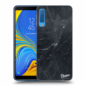 Tok az alábbi mobiltelefonokra Samsung Galaxy A7 2018 A750F - Black marble